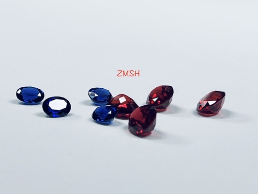 Azuis marinhos Gem Stone Ruby Sapphire Gems sintético
