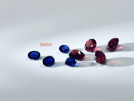 Azuis marinhos Gem Stone Ruby Sapphire Gems sintético