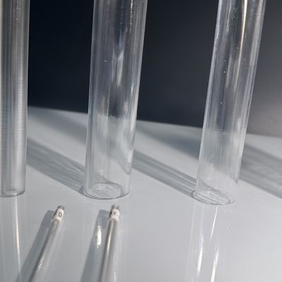 EFG Sapphire Tube Rod para aplicações industriais Espessura 2 mm