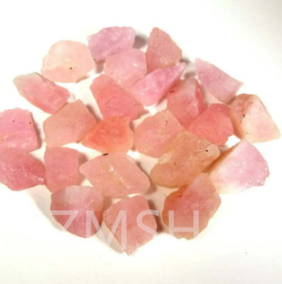 Rosa pêssego Pedra de gema sintética com dureza de Mohs 9 Personalização para jóias