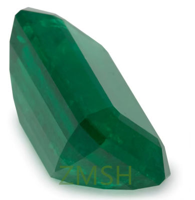 Esmeralda verde safira pedra preciosa feita em laboratório para jóias requintadas