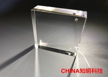 Cristal de safira do bloco de guia claro, máquina feita sob encomenda do Ipl da beleza do laser de vidro da safira
