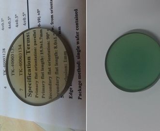 Carcaça semi transparente da safira 4H-N, lente ótica das viúvas do lingote sic de cristal