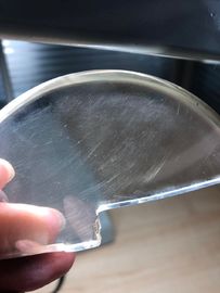 De silicone do carboneto da bolacha da pureza alta de silicone do carboneto lente transparente incolor das bolachas sic