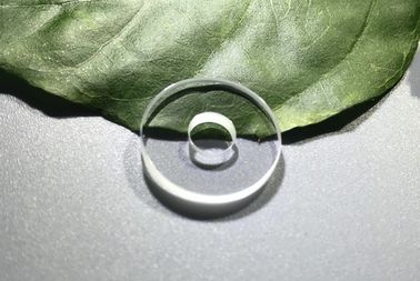 Resistência de abrasão de alta temperatura de vidro do anel ótico da safira dos componentes da safira da dureza 9,0