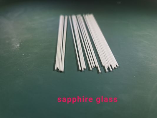 dia1.0mm fino Ultra-fino 0.6mm Al2o3 Sapphire Glass Rod Stick cerâmica dobrou a superfície