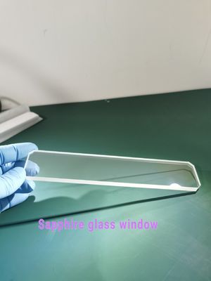 Resistência de alta temperatura Sapphire Window Plates da linha central de C