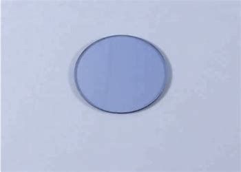 Rubi sintético o titânio Al2o3 colorido lubrificou janelas azuis da safira do vidro da safira de Sapphire For Optical Blue