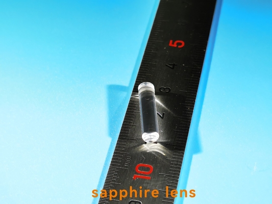 Toda a lente lustrada de superfície de Sapphire Optical Windows Crylinder Rod com vara do atuador