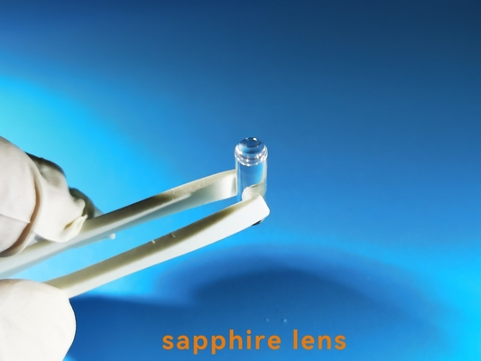 Toda a lente lustrada de superfície de Sapphire Optical Windows Crylinder Rod com vara do atuador