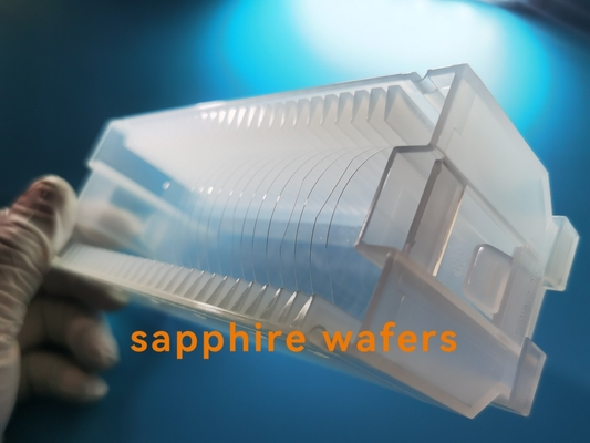 Transmitância ótico DSP/SSP de Dia50.8mm Thic100+/-15um Sapphire Wafer Sapphire Window High