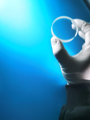 Lente ótica Monocrystalline de rolamento de esferas de Al2O3 Sapphire Glass Tube Transparent Polished