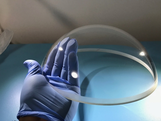 Lente sintética lustrada da abóbada Sapphire Optical Windows Glass Quartz/BK7