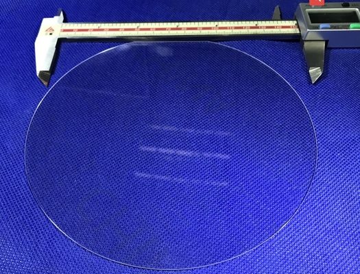 Sapphire Optical Windows Quartz Customized transparente circular Sapphire Lens Wafer With Hole