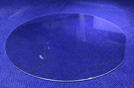 Sapphire Optical Windows Quartz Customized transparente circular Sapphire Lens Wafer With Hole