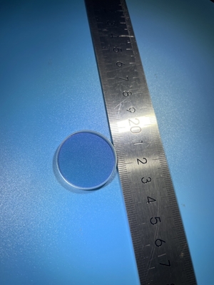 Peças de cristal de safira de alta resistência Peças com revestimento AR transparente azul vermelho