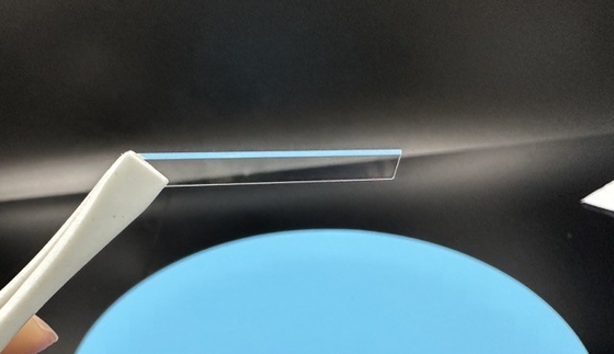 Al2O3 38x4.5x0.3mmt afiado e lustrado de único Crystal Sapphire Glass Razor Blade Medical