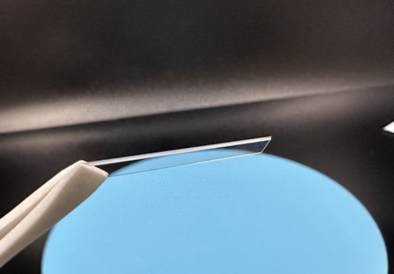 Al2O3 38x4.5x0.3mmt afiado e lustrado de único Crystal Sapphire Glass Razor Blade Medical