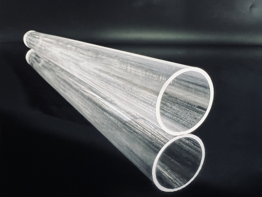 Tubo de quartzo do instrumento de Sapphire Tube Rods Protective Insulating do controle de fluxo