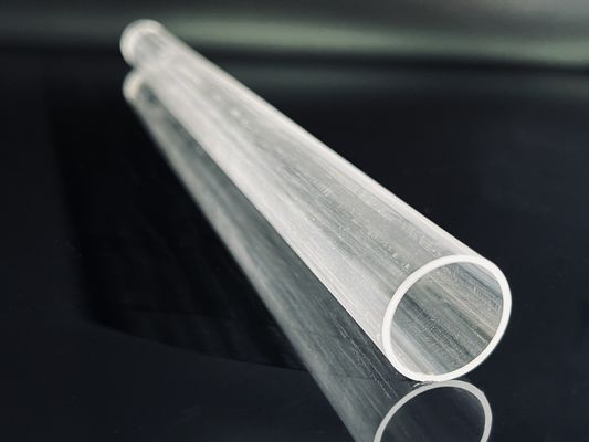 Tubos de safira de alta pureza com resistência ao calor extremo 99 995% comprimento 1-1500 mm Tecnologia EFG