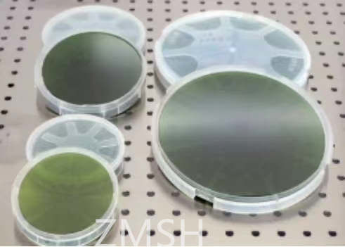 8 polegadas 12 polegadas 4H-N Tipo Wafer SiC espessura 500±25um 1000±50 N Dopado Dummy Prime Research Grade