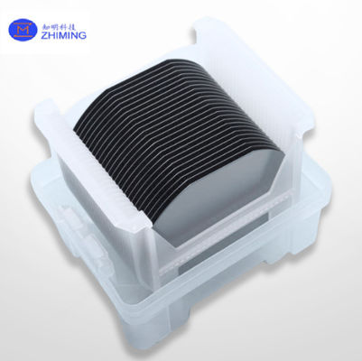 Wafer de silício N Tipo P Dopante 2 polegadas 4 polegadas 6 polegadas 8 polegadas Resistividade 0-100 Ohm-cm Lustrado de lado único