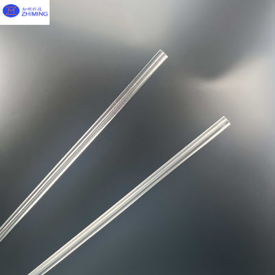 Tubos de safira personalizáveis Tubos de safira transparentes Dureza de tubo de safira Mohs 9.0 resistência ao desgaste elevada