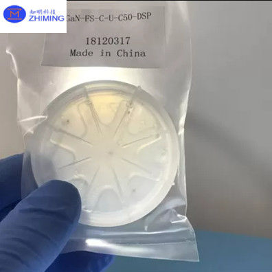 GaN em safira GaN Epitaxy Template em safira 2 polegadas 4 polegadas 6 polegadas 8 polegadas