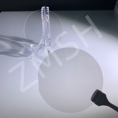 Sapphire Wafer 4 polegadas DSP SSP 0001 C Plano Aceitar Custom Axis monocristalino Al2O3