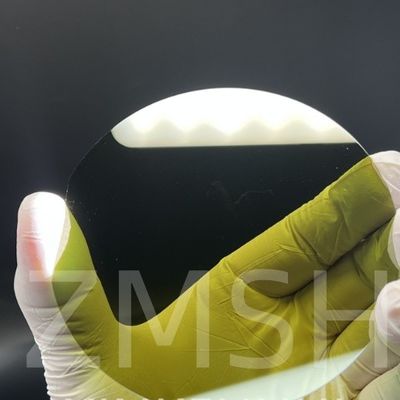 4H N tipo Semi tipo Wafer SiC 6 polegadas 12 polegadas Wafer SiC SiC substrato ((0001) Duplo lado polido Ra≤1 nm Personalização