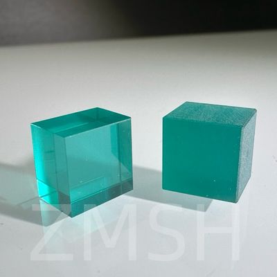Cultivo artificial cor dopada safira AL2O3 Método CZ personalizado Rubí azul Padparadscha
