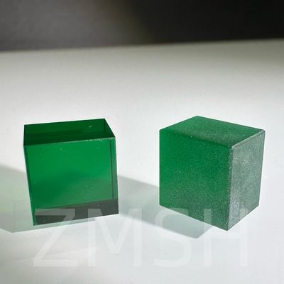 Cultivo artificial cor dopada safira AL2O3 Método CZ personalizado Rubí azul Padparadscha