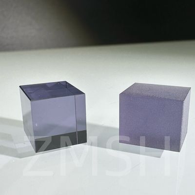 Cultivo artificial cor dopada safira AL2O3 Método CZ personalizado Rubí azul Padparadscha