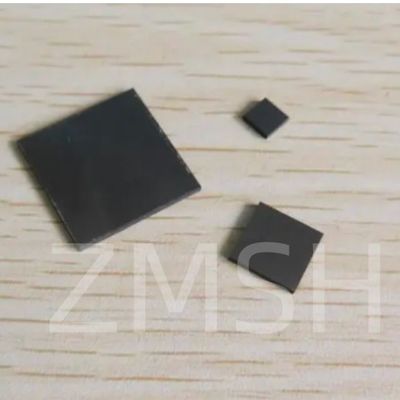 5×5mm 10×10mm Wafer SiC tipo 4H-P 6H-P 3C-N Grau de Produção Grau de Pesquisa Grau Dummy Grau