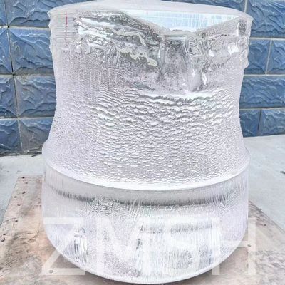 Material de safira AL2O3 Monocristal 80KG 200KG 400KG Método KY Semicondutor LED