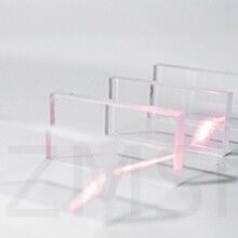 Sapphire Optical Windows AL2O3 Round Rectangular Polishing AR Coating Personalização