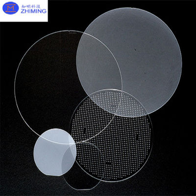 Wafer de sílica fundida JGS1 JGS2 BF33 espessura de 8 polegadas 12 polegadas 750um±25um Ra ≤ 0,5nm TTV ≤ 10um