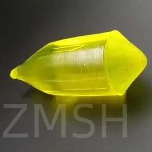 Ce:LuAG Cristal de cistiglação Cério dopado Lutécio Alumínio Alta densidade Tempo de decaimento rápido PET