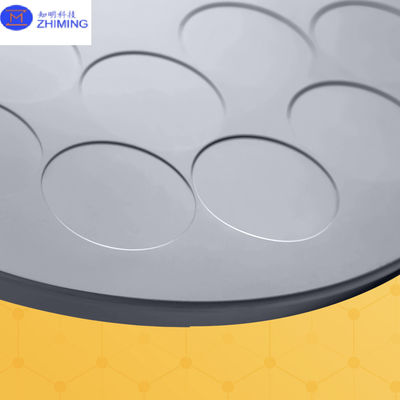 Placa de bandeja de cerâmica SiC para processamento de wafer de 2 polegadas 4 polegadas 6 polegadas e tamanho personalizado