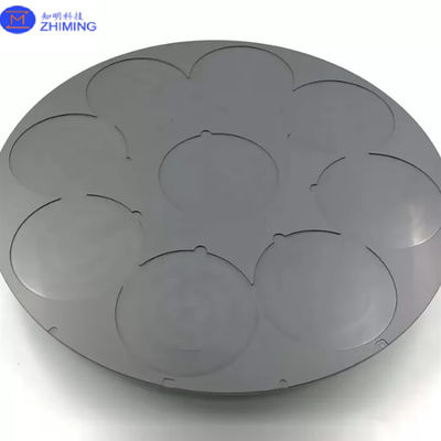 Caixa cerâmica de carburo de silício usada para suportar materiais Wafers de semicondutores Excelente resistência à corrosão
