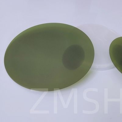 4H SiC espessura da bolacha de sementes 600±50μm <1120> Personalização Crescimento de carburo de silício