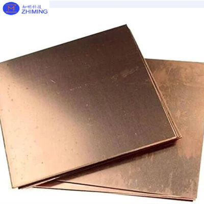 Substrato de cobre Wafer / Substrato de cobre cúbico 100 110 111 Orientaiton SSP DSP Pureza 99,99%