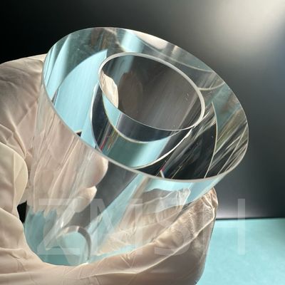 Tubos de safira transparentes AL2O3 Alta dureza KY EFG Polido Lon fonte de personalização