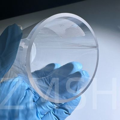 Tubos de safira transparentes AL2O3 Alta dureza KY EFG Polido Lon fonte de personalização