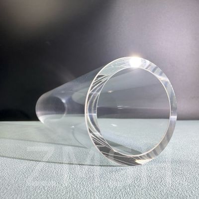 Tubos de safira transparentes AL2O3 Alta dureza KY EFG Polido Lon fonte de personalização