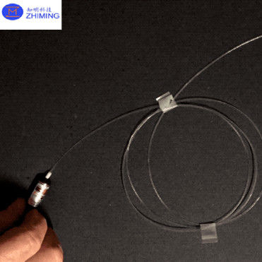 Fibra óptica de safira Al2O3 99,999% comprimento 30m índice de refração tipicamente em torno de 1,76 a 589 Nm