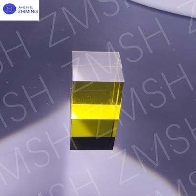 Limão Amarelo Safira Pedra preciosíssima Sintético Limão Amarelo Matéria-Prima Para Fabricação de Joias Dureza de Mohs de 9