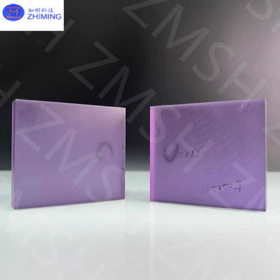 Sapphire roxo-violeta pedra preciosa sintética Sapphire pedra preciosa Sapphire de cor feita pelo homem