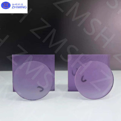 Sapphire roxo-violeta pedra preciosa sintética Sapphire pedra preciosa Sapphire de cor feita pelo homem