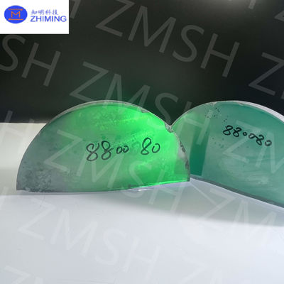 Moissanite pedra preciosa em bruto Esmeralda Floresta Verde Alta dureza Carbono de silício de cristal único para judeus